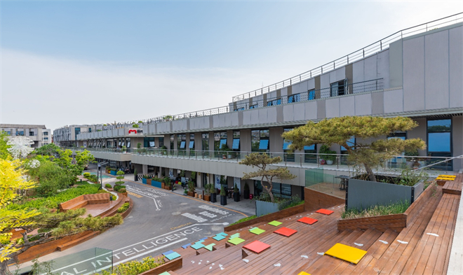 东枫德必WE人工智能创新基地环境图